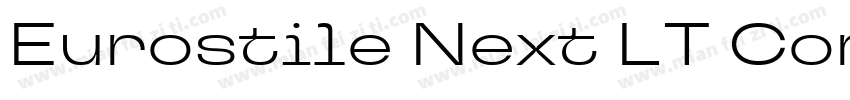 Eurostile Next LT Com Regular字体转换